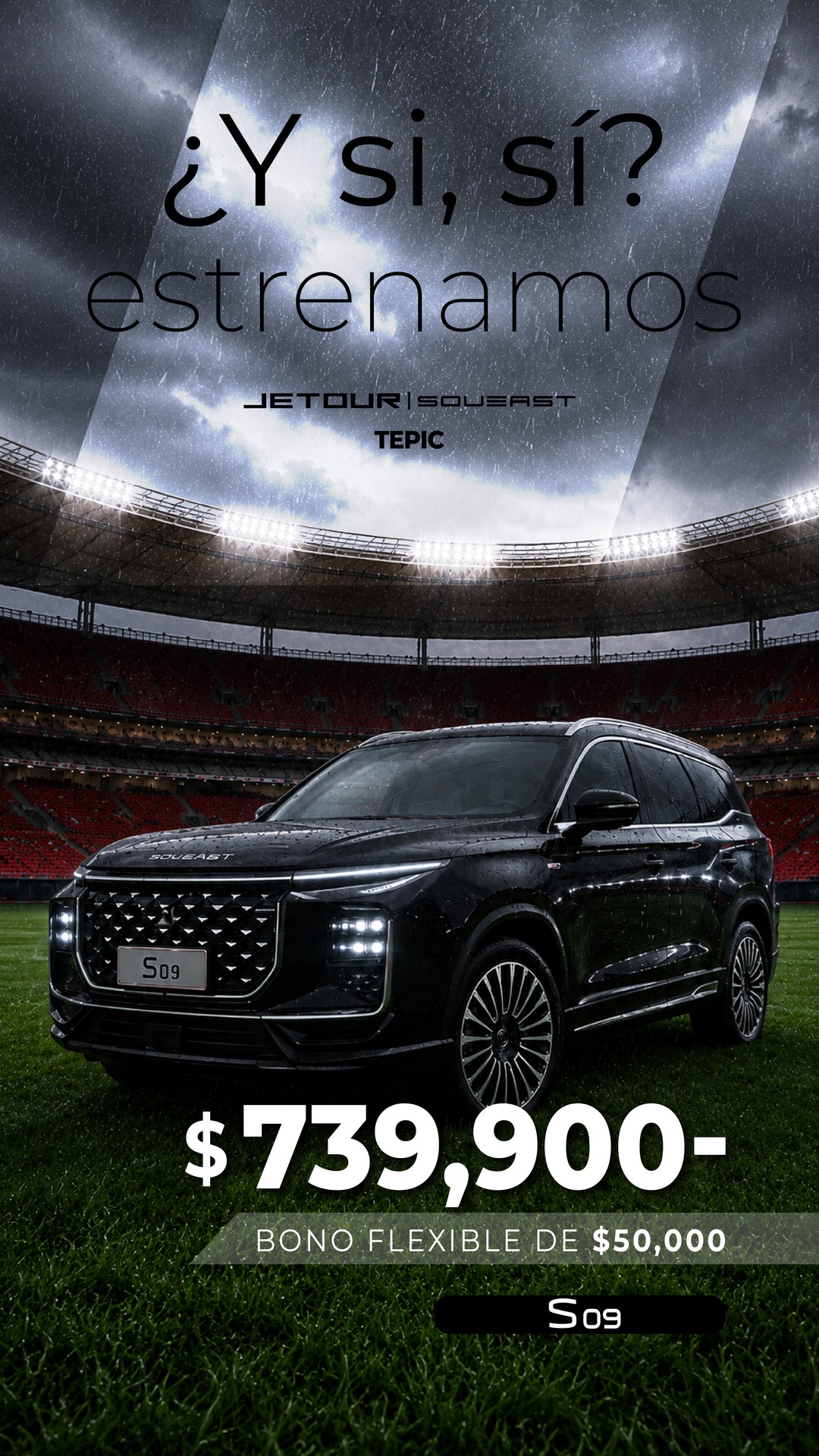 Tu pase directo - Soueast S09 $739,900 con bono $50,000